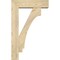 Ekena Millwork Imperial Block Rough Sawn Bracket w/ Offset Brace, Douglas Fir, 6"W x 20"D x 32"H BKT0604X20X32IMP05RDF - alternate 4